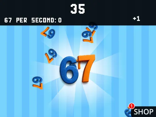67 Clicker screenshot 1