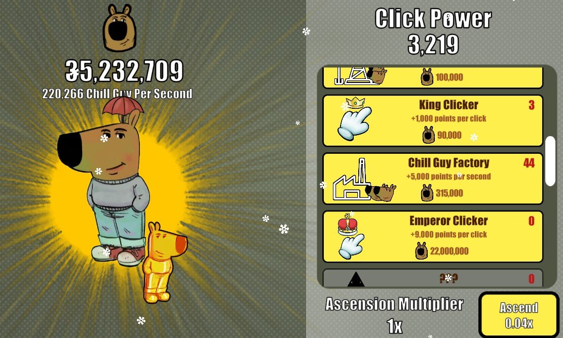 Chill Guy Clicker screenshot 1
