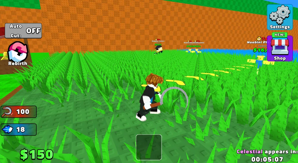 Cut Grass for Brainrots! screenshot 1