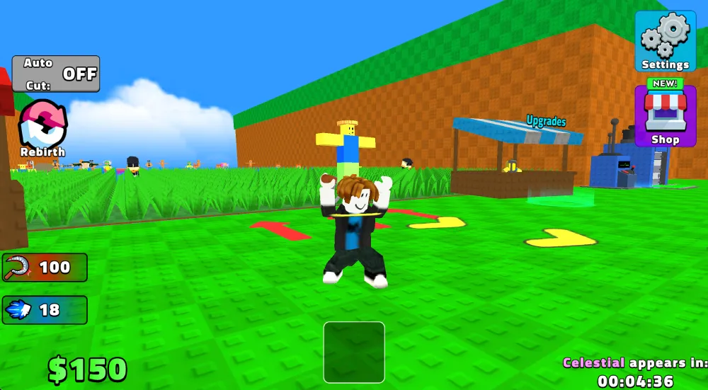 Cut Grass for Brainrots! screenshot 2