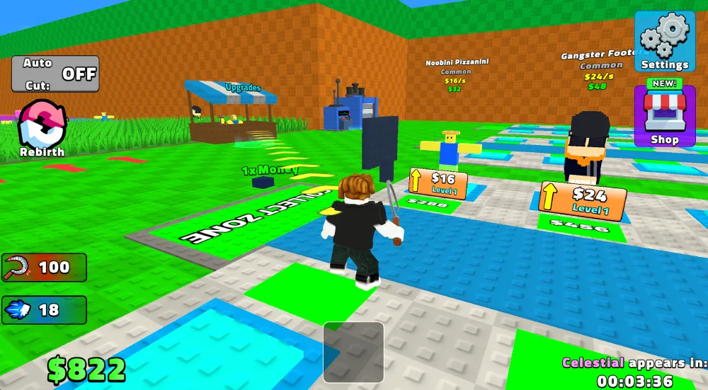 Cut Grass for Brainrots! screenshot 3