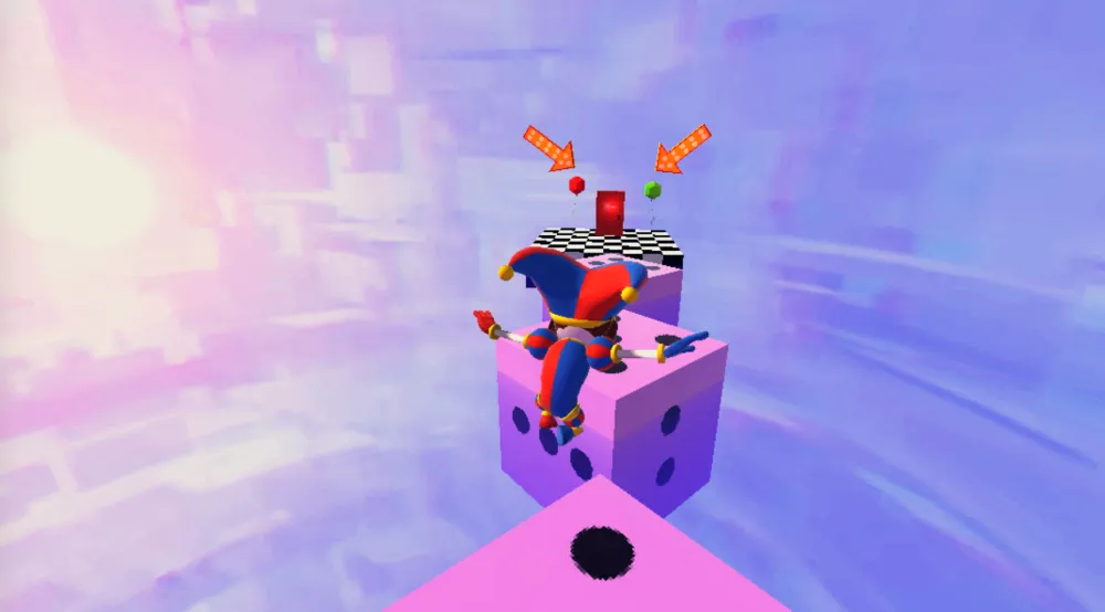Digital Circus: Parkour with Pomni screenshot 1