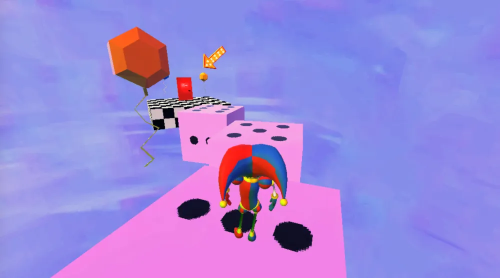Digital Circus: Parkour with Pomni screenshot 2