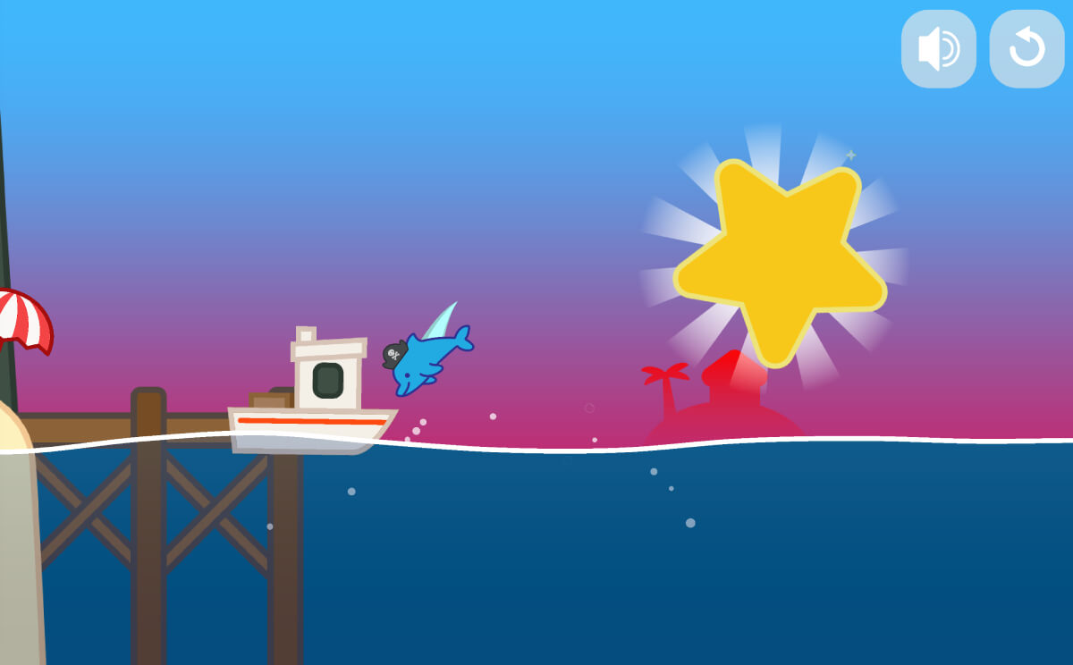 Dolphin Dash screenshot 1