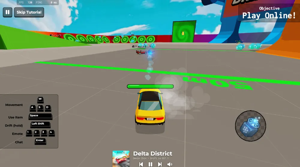 Drift.io screenshot 1