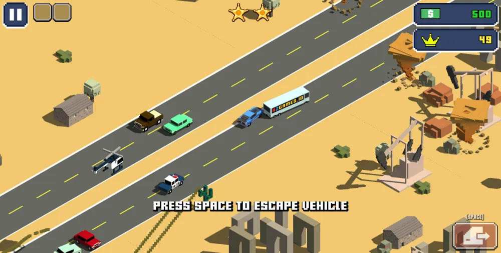 Escape Road 3 screenshot 1