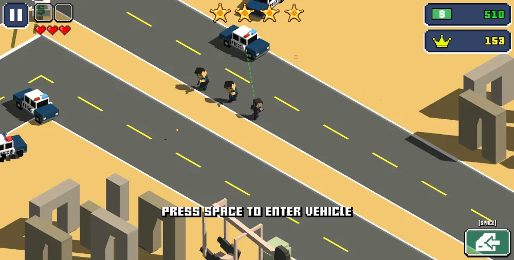 Escape Road 3 screenshot 2