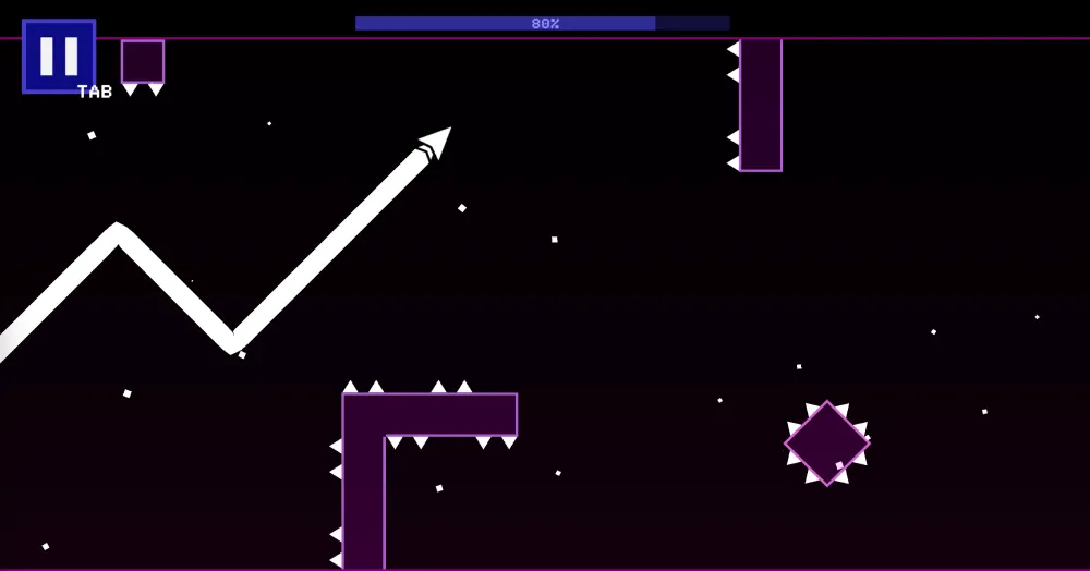 Geometry Dash Wave: Original screenshot 2