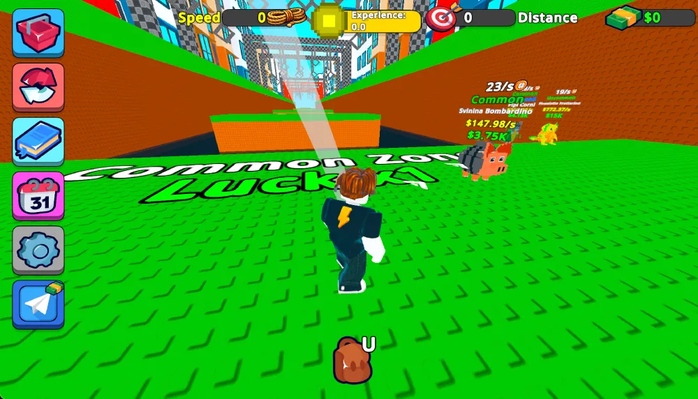 Obby: Swing for brainrots! screenshot 1