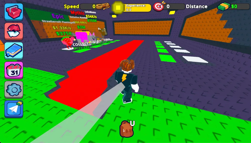 Obby: Swing for brainrots! screenshot 3