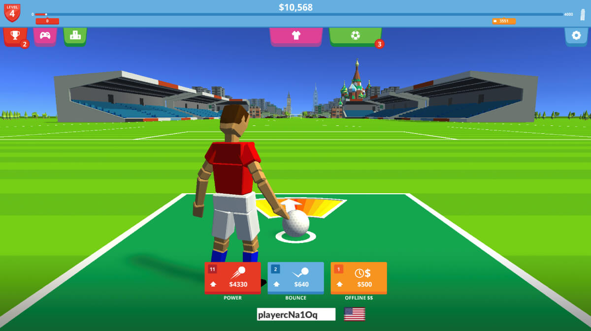 Orbit Kick screenshot 1