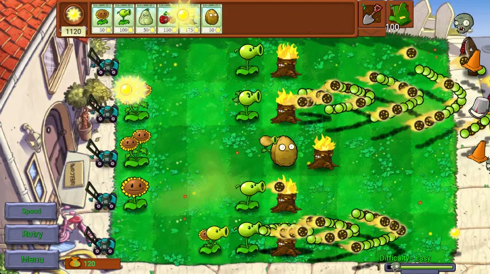 Plants Vs Zombie Hybrid Story Mod screenshot 1