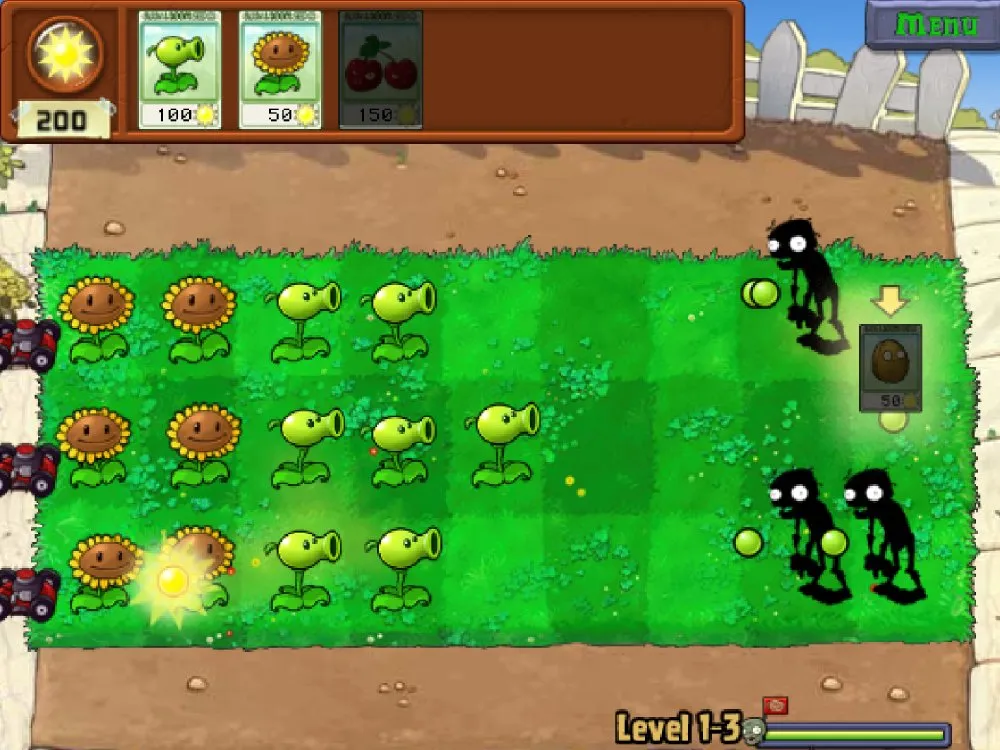 Plants vs Zombies screenshot 2