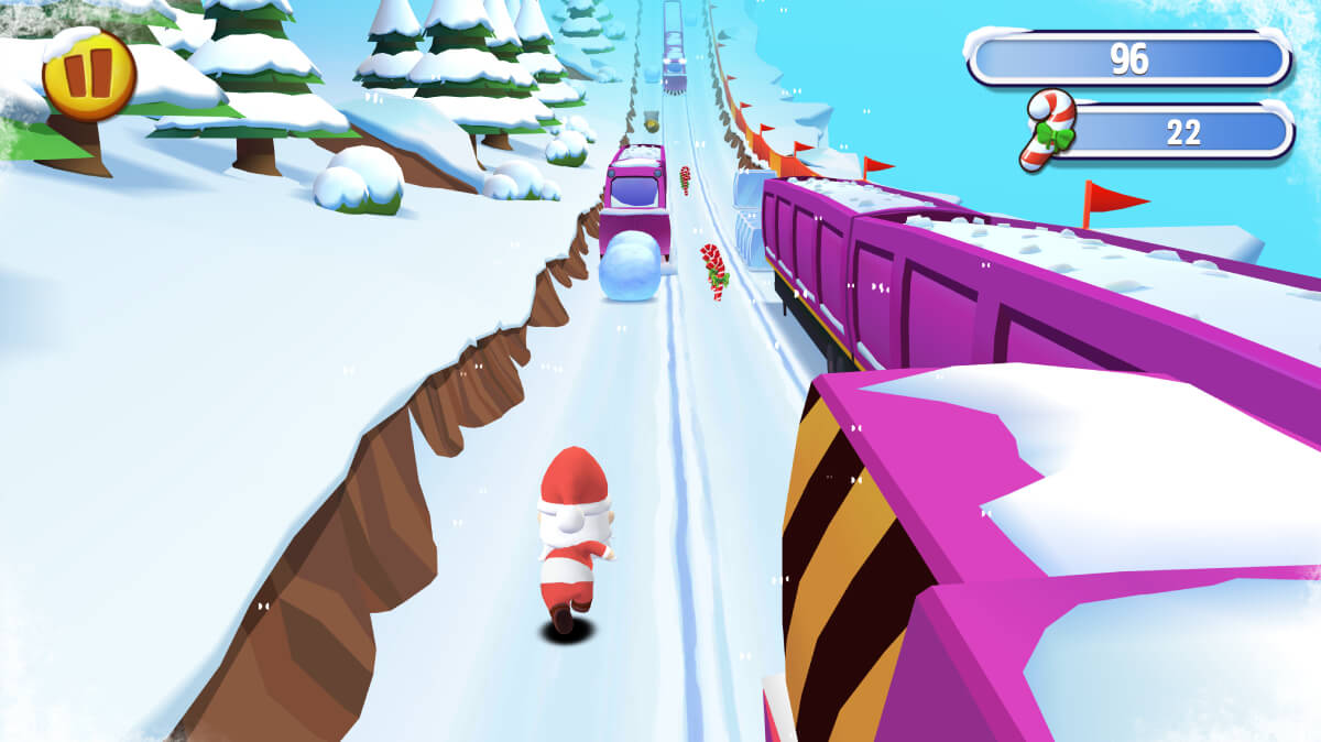 Santa Run screenshot 3