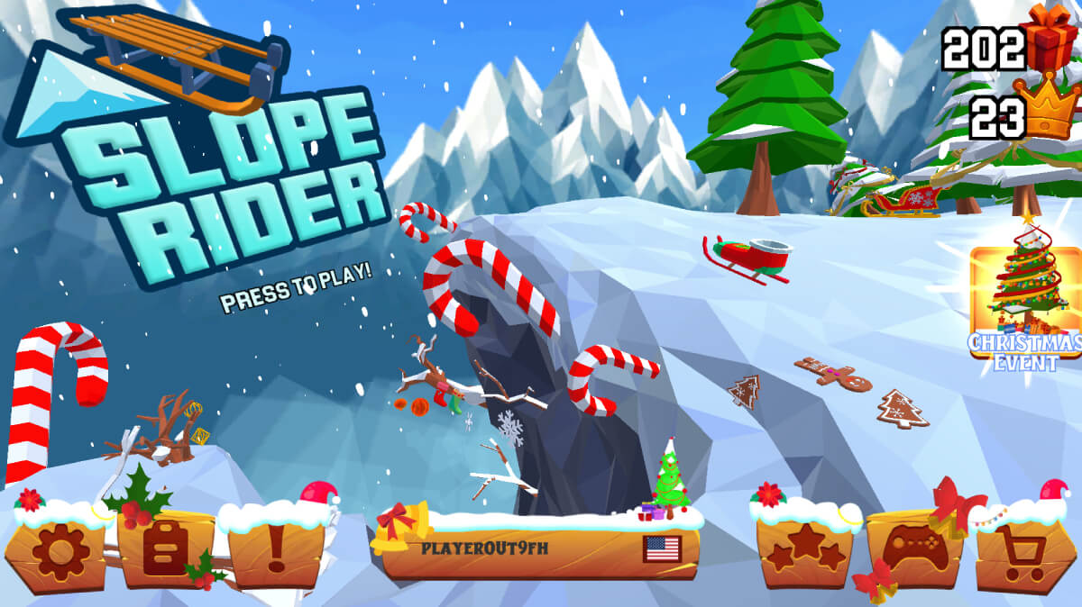 Slope Rider screenshot 1