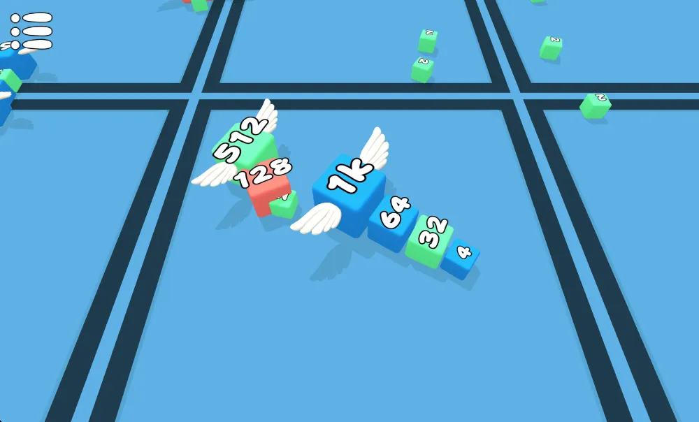 Snake 2048 screenshot 2