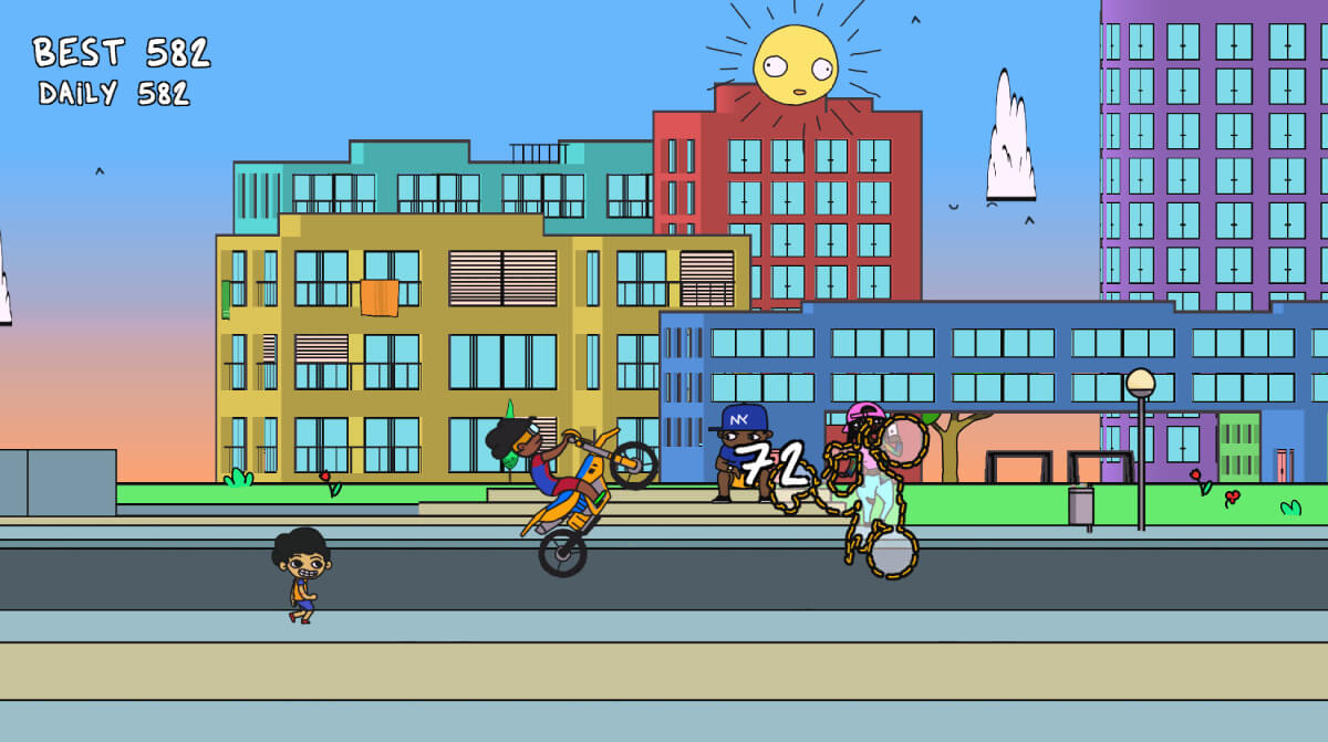Wheelie Party screenshot 1