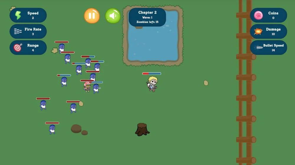 Zombie Rush screenshot 1
